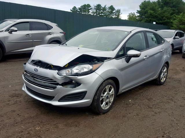 3FADP4BJ9FM191603 - 2015 FORD FIESTA SE SILVER photo 2