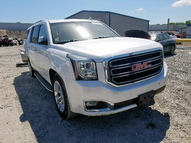 1GKS1GKC2GR477545 - 2016 GMC YUKON XL C WHITE photo 1