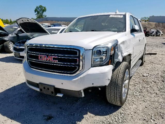 1GKS1GKC2GR477545 - 2016 GMC YUKON XL C WHITE photo 2