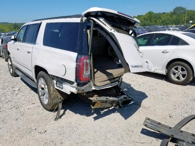 1GKS1GKC2GR477545 - 2016 GMC YUKON XL C WHITE photo 3