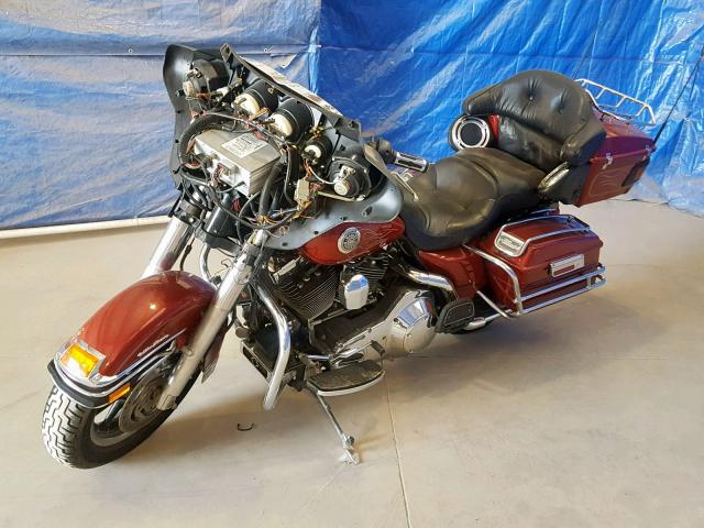 1HD1FCW1X1Y615550 - 2001 HARLEY-DAVIDSON FLHTCUI RED photo 2