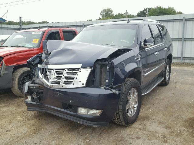 1GYFK63887R253334 - 2007 CADILLAC ESCALADE L BLUE photo 2