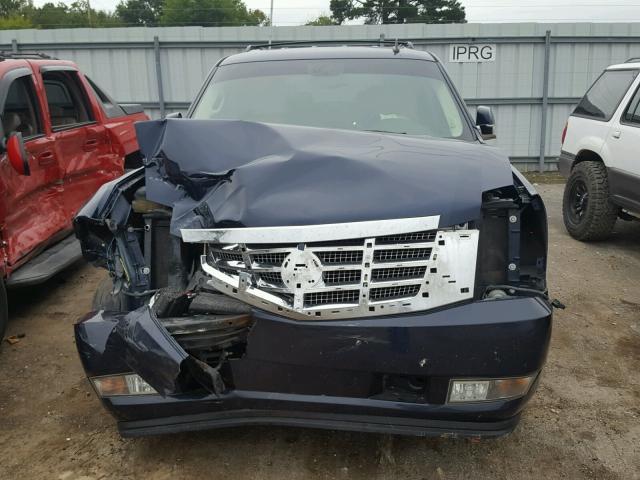 1GYFK63887R253334 - 2007 CADILLAC ESCALADE L BLUE photo 7