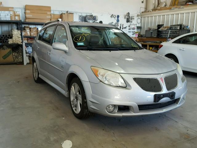 5Y2SL67876Z454572 - 2006 PONTIAC VIBE SILVER photo 1