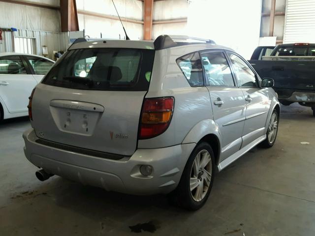 5Y2SL67876Z454572 - 2006 PONTIAC VIBE SILVER photo 4