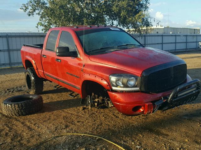 3D7KS28C36G288880 - 2006 DODGE RAM 2500 S წითელი ფოტო 1