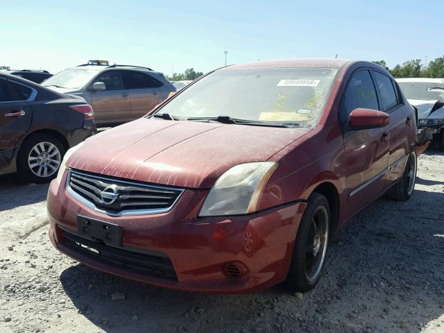 3N1AB6AP3BL632626 - 2011 NISSAN SENTRA 2.0 RED photo 2