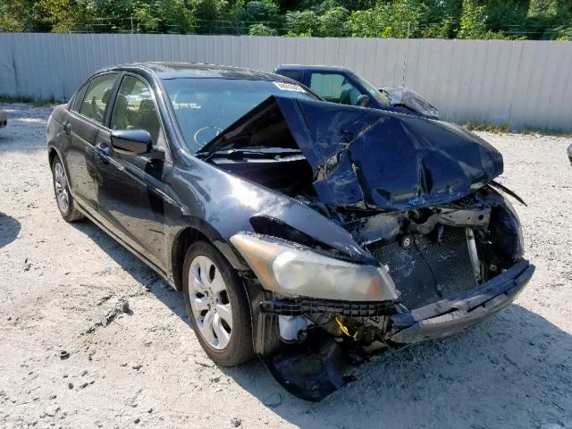 1HGCP268X8A101247 - 2008 HONDA ACCORD EXL BLACK photo 1