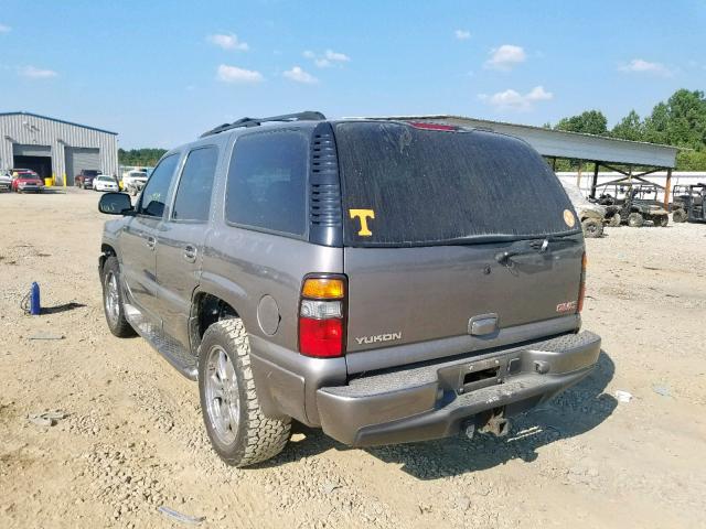 1GKEK63U15J218973 - 2005 GMC YUKON DENA SILVER photo 3