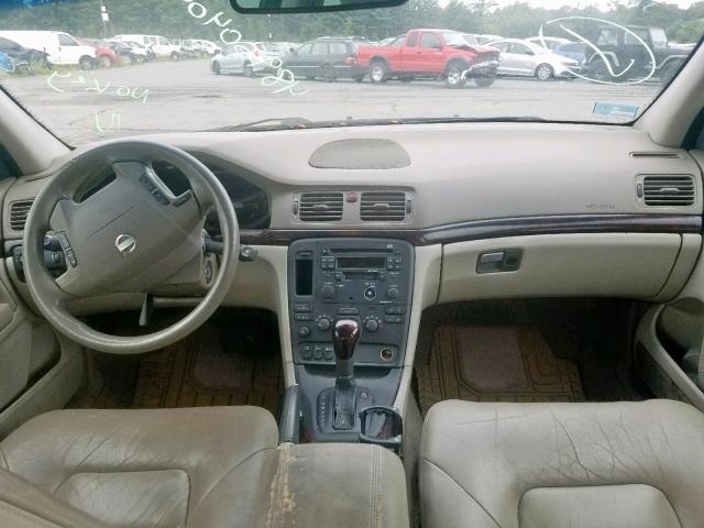 YV1TS92D231303592 - 2003 VOLVO S80 BLUE photo 10