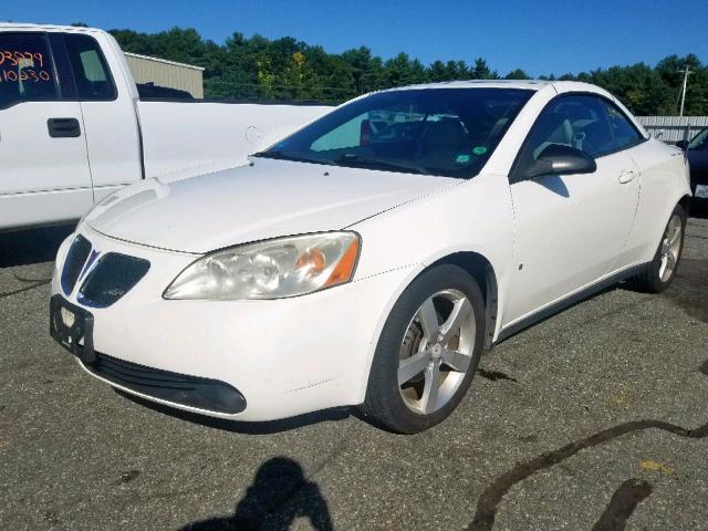 1G2ZH35N974128220 - 2007 PONTIAC G6 GT WHITE photo 2