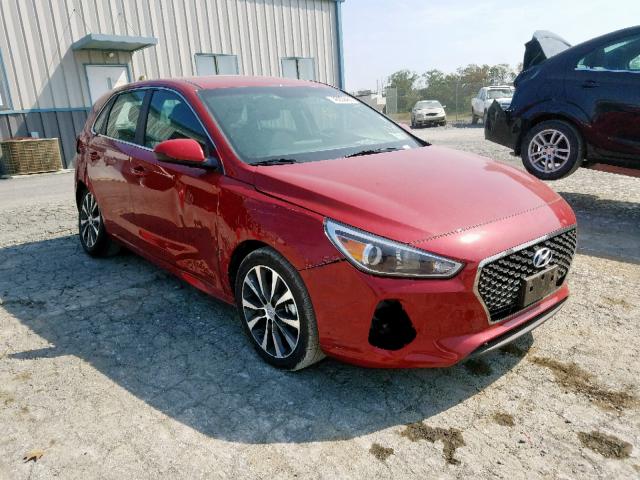 KMHH35LE5KU092244 - 2019 HYUNDAI ELANTRA GT RED photo 1