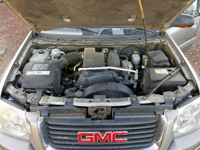 1GKES16S336236615 - 2003 GMC ENVOY XL SILVER photo 7