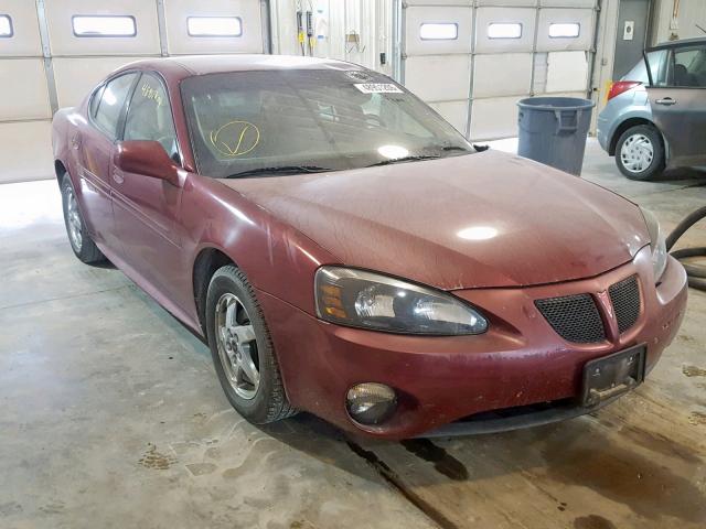 2G2WS522641193723 - 2004 PONTIAC GRAND PRIX Բորդո լուսանկար 1