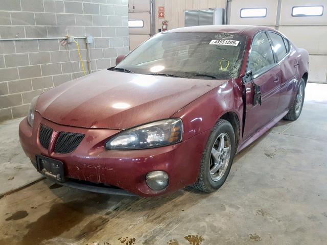2G2WS522641193723 - 2004 PONTIAC GRAND PRIX Բորդո լուսանկար 2