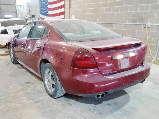 2G2WS522641193723 - 2004 PONTIAC GRAND PRIX Բորդո լուսանկար 3