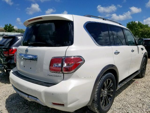 JN8AY2ND9H9000126 - 2017 NISSAN ARMADA SV WHITE photo 4