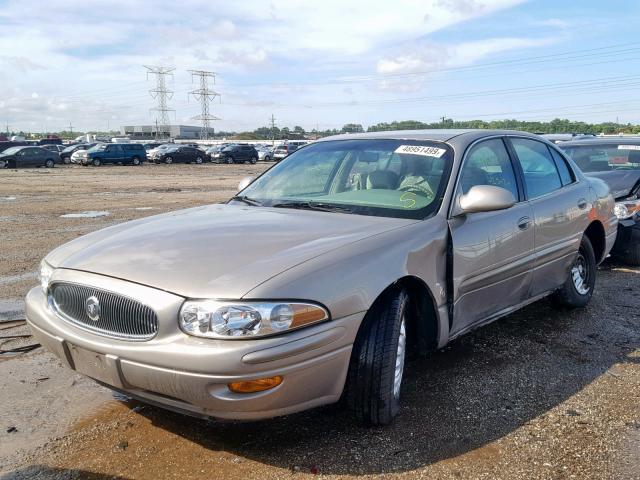 1G4HP54K01U143530 - 2001 BUICK LESABRE CU BEIGE photo 2