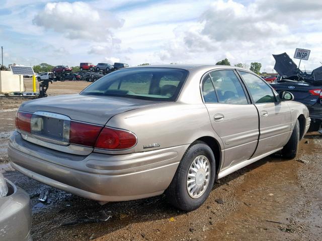 1G4HP54K01U143530 - 2001 BUICK LESABRE CU BEIGE photo 4