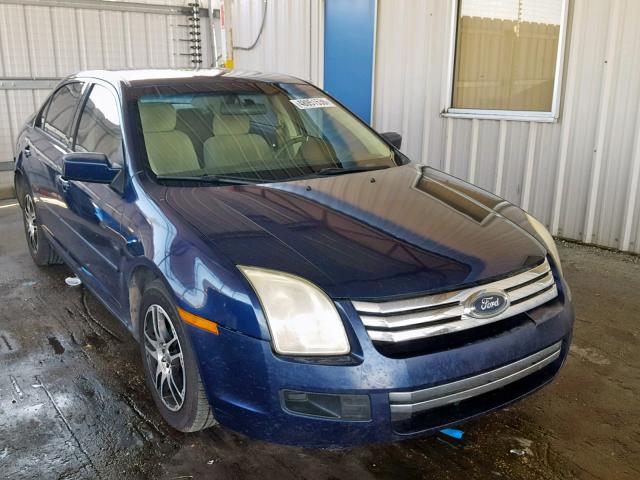 3FAFP07166R179034 - 2006 FORD FUSION SE BLUE photo 1