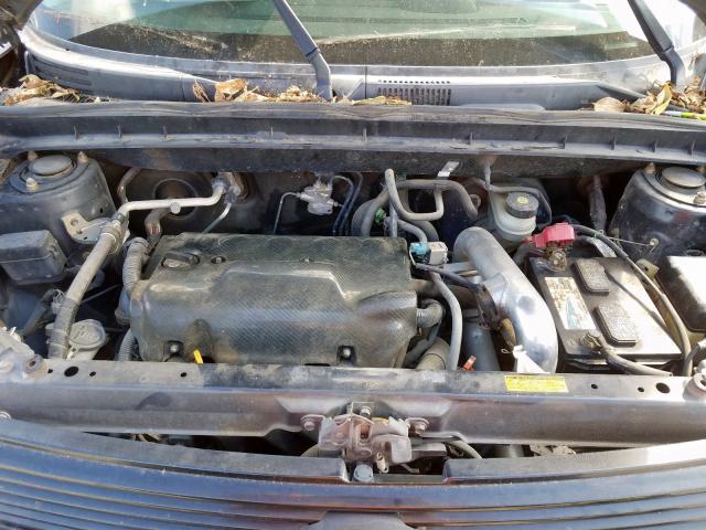 JTLKT324054029519 - 2005 TOYOTA SCION XB შავი ფოტო 7