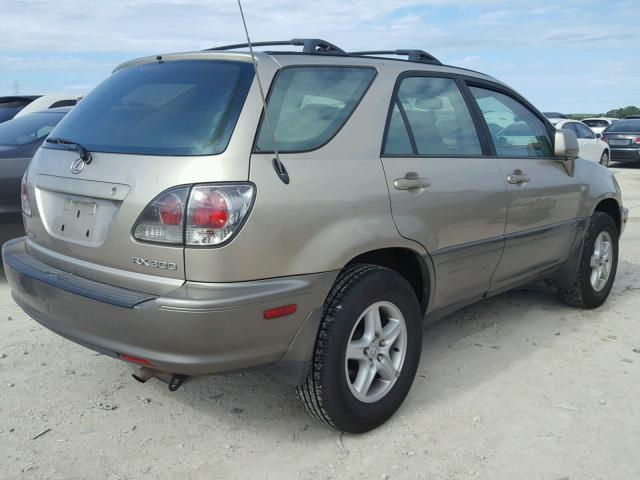 JTJGF10U230151039 - 2003 LEXUS RX 300 GOLD photo 4