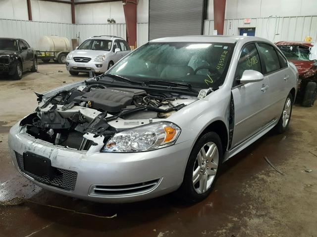 2G1WB5E32F1146488 - 2015 CHEVROLET IMPALA LIM SILVER photo 2