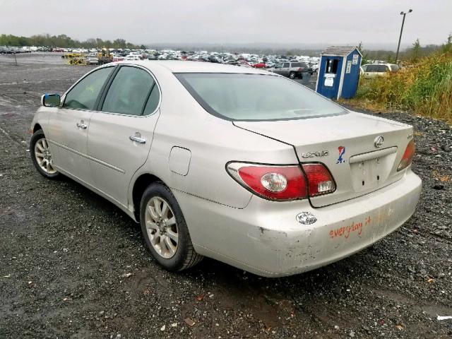 JTHBF30G430143915 - 2003 LEXUS ES 300 TAN photo 3