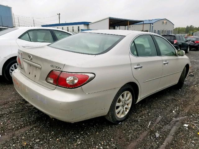 JTHBF30G430143915 - 2003 LEXUS ES 300 TAN photo 4