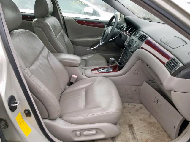 JTHBF30G430143915 - 2003 LEXUS ES 300 TAN photo 5