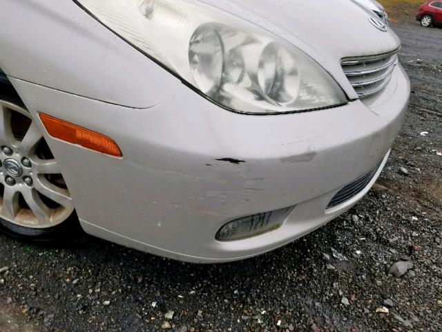 JTHBF30G430143915 - 2003 LEXUS ES 300 TAN photo 9