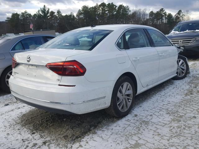 1VWBA7A30JC006451 - 2018 VOLKSWAGEN PASSAT SE WHITE photo 4