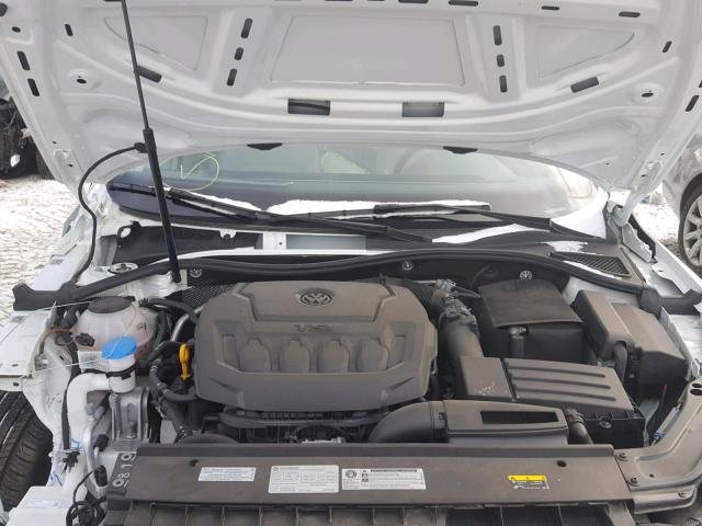 1VWBA7A30JC006451 - 2018 VOLKSWAGEN PASSAT SE WHITE photo 7