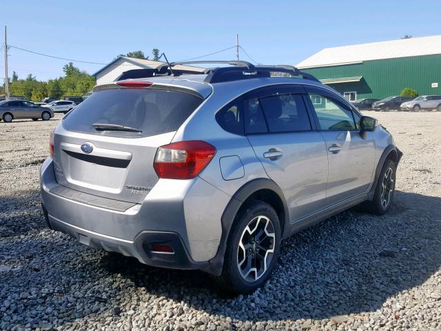 JF2GPABC1H9202880 - 2017 SUBARU CROSSTREK GRAY photo 4