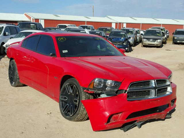 2C3CDXDT1EH371755 - 2014 DODGE CHARGER R/ RED photo 1