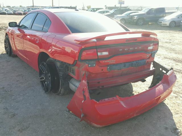 2C3CDXDT1EH371755 - 2014 DODGE CHARGER R/ RED photo 4