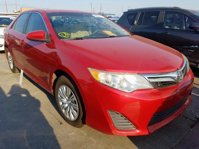 4T4BF1FK4CR270224 - 2012 TOYOTA CAMRY BASE RED photo 1