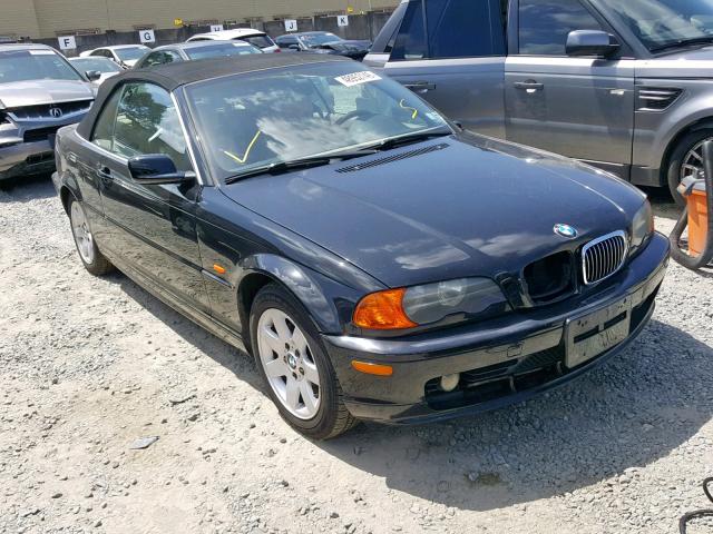 WBABR3346YEB39627 - 2000 BMW 323 CI BLACK photo 1