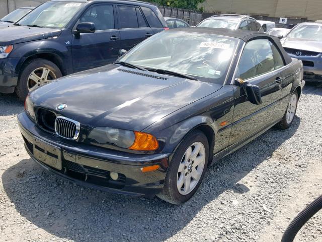 WBABR3346YEB39627 - 2000 BMW 323 CI BLACK photo 2