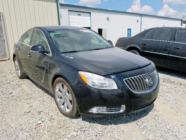 2G4GS5EV7C9215827 - 2012 BUICK REGAL PREM BLACK photo 1