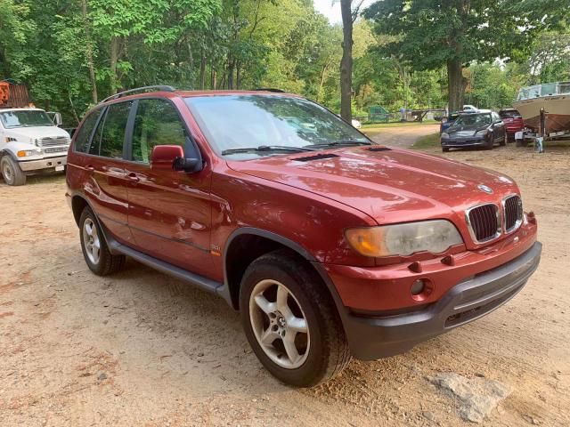 5UXFA53573LV83695 - 2003 BMW X5 3.0I RED photo 1