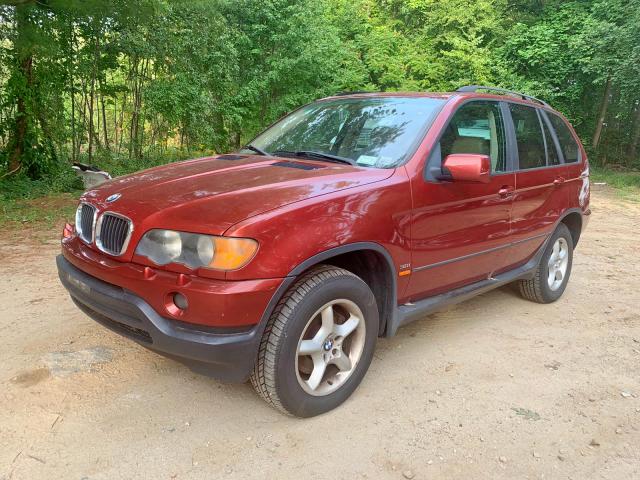 5UXFA53573LV83695 - 2003 BMW X5 3.0I RED photo 2