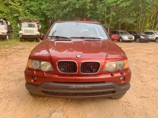 5UXFA53573LV83695 - 2003 BMW X5 3.0I RED photo 7