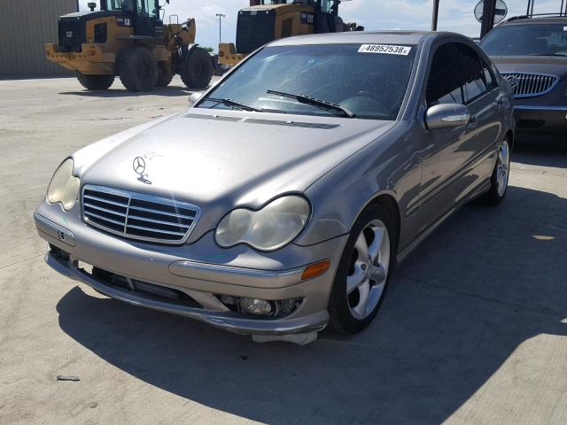 WDBRF52H56A851699 - 2006 MERCEDES-BENZ C GENERATI TAN photo 2