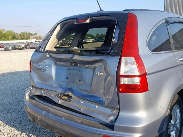 5J6RE4H7XAL044955 - 2010 HONDA CR-V EXL BLUE photo 9