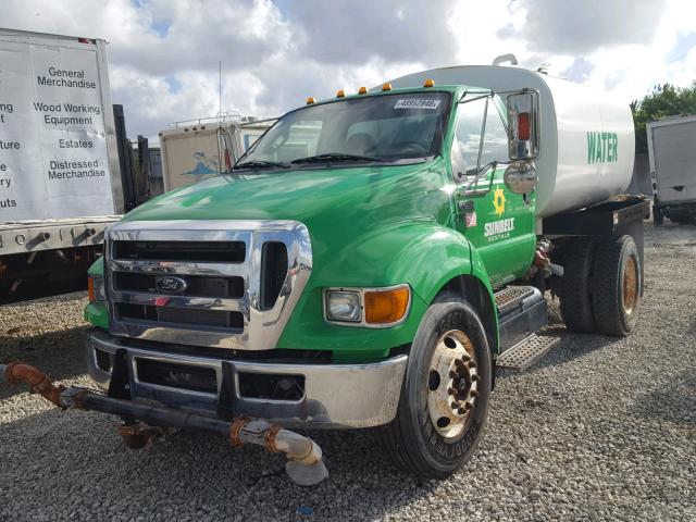 3FRNF6HP9FV680086 - 2015 FORD F650 SUPER GREEN photo 2