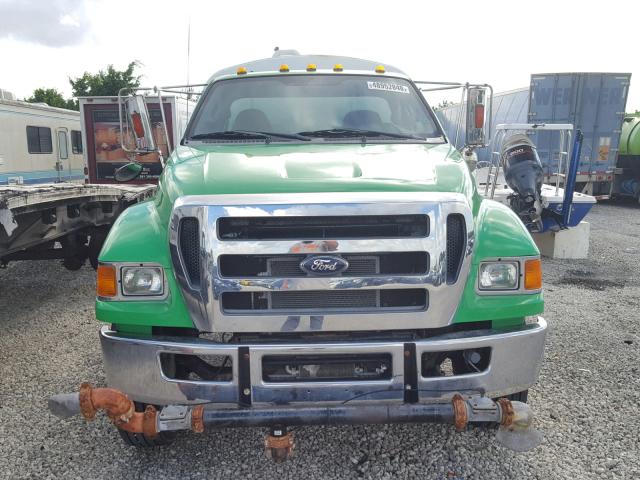 3FRNF6HP9FV680086 - 2015 FORD F650 SUPER GREEN photo 9