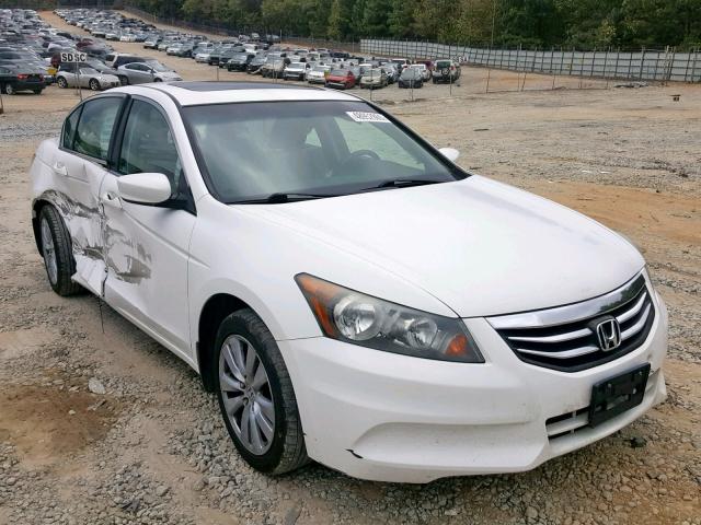 1HGCP2F88BA082933 - 2011 HONDA ACCORD EXL WHITE photo 1