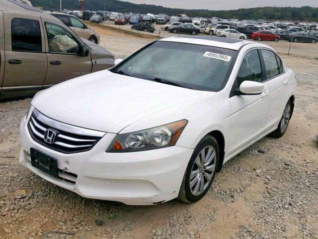 1HGCP2F88BA082933 - 2011 HONDA ACCORD EXL WHITE photo 2