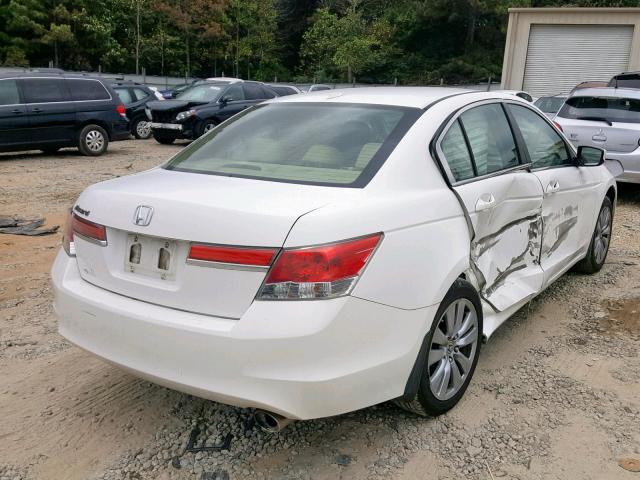 1HGCP2F88BA082933 - 2011 HONDA ACCORD EXL WHITE photo 4